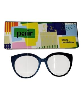 Pair Eyewear Zuri Style Magnetic Topper "The Indigo Shimmer"